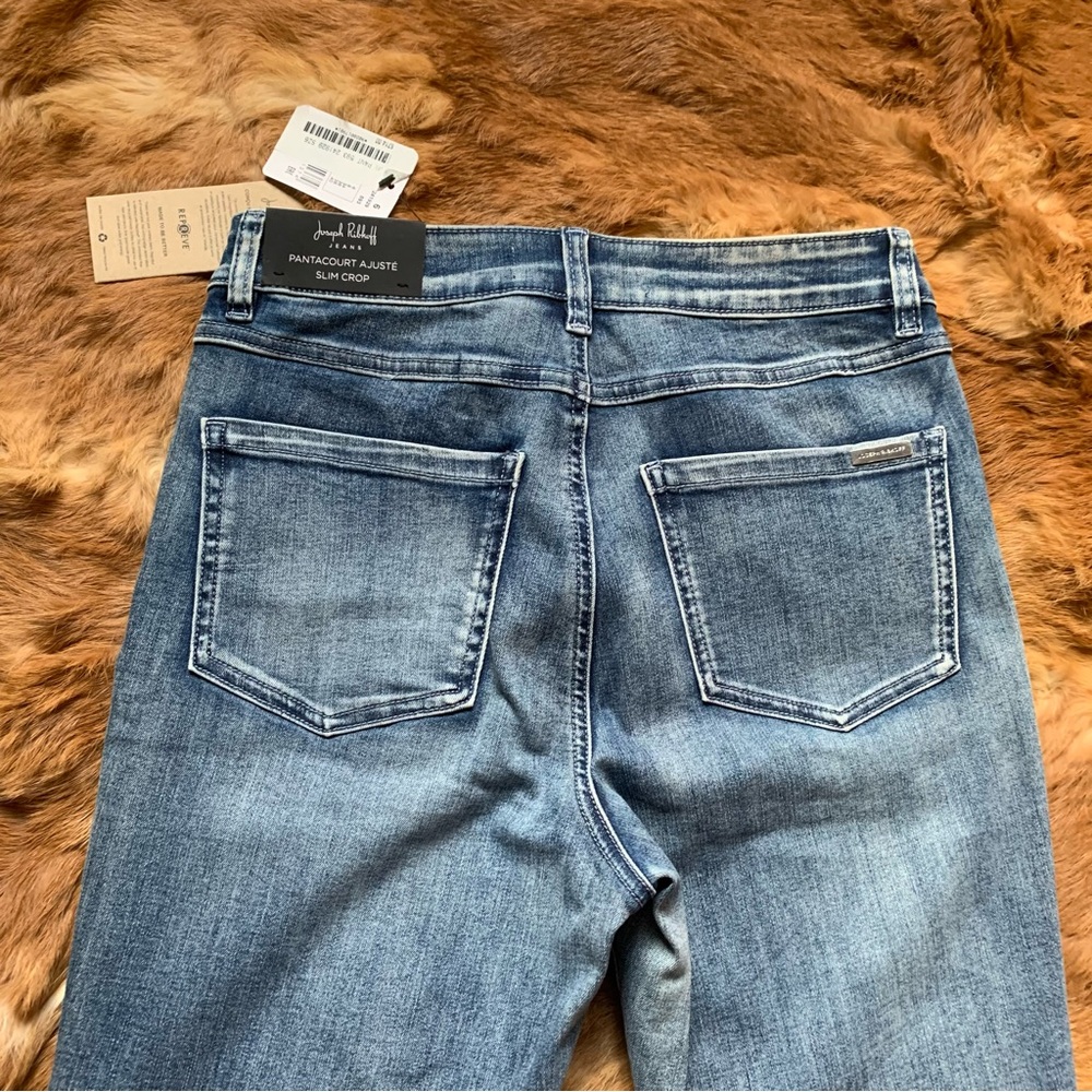 Joseph Ribkoff pantacourt ajusté slim crop jeans size 6 - Picture 8 of 10